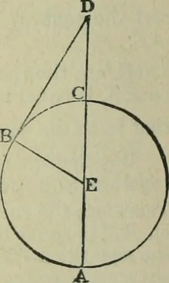An illustration from The elements of Euclid for the use of schools and colleges : books I., II., III., 1876, leaf 115