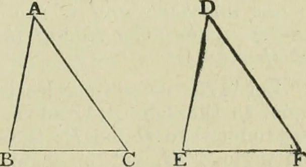 An illustration from The elements of Euclid for the use of schools and colleges : books I., II., III., 1876, leaf 14