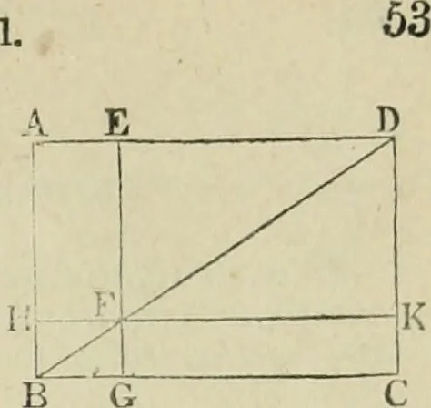 An illustration from The elements of Euclid for the use of schools and colleges : books I., II., III., 1876, leaf 58