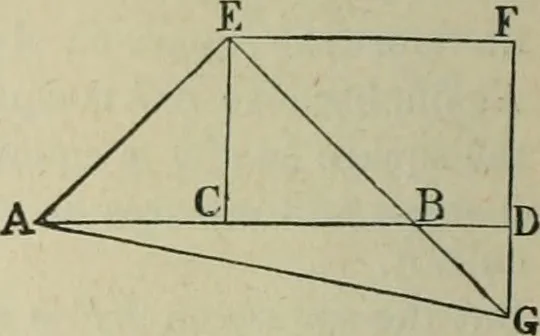 An illustration from The elements of Euclid for the use of schools and colleges : books I., II., III., 1876, leaf 69
