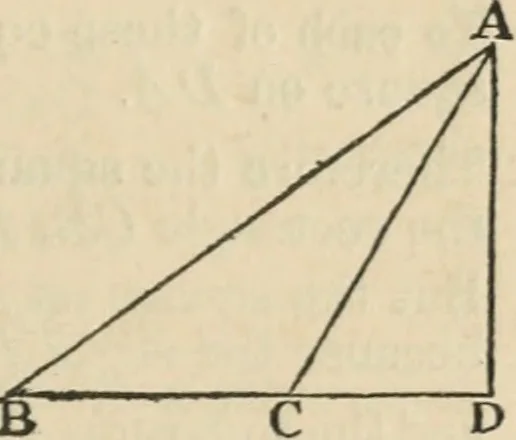 An illustration from The elements of Euclid for the use of schools and colleges : comprising the first two books and portions of the eleventh and twelfth books; with notes and exercises, 1880, leaf 72