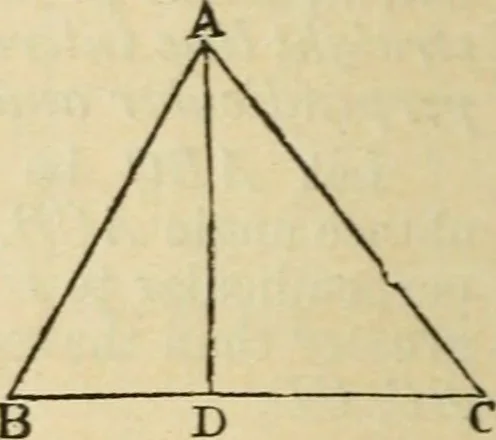 An illustration from The elements of Euclid for the use of schools and colleges : comprising the first two books and portions of the eleventh and twelfth books; with notes and exercises, 1880, leaf 73