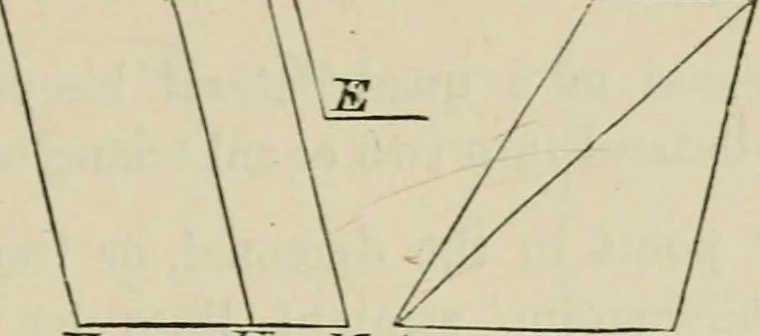 An illustration from Elements of geometry, containing books I and II with exercises and notes, 1882, leaf 78