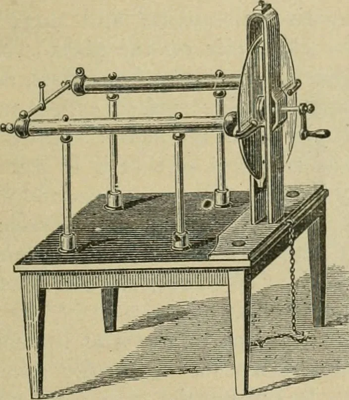 An illustration from Physics, 1881, leaf 126