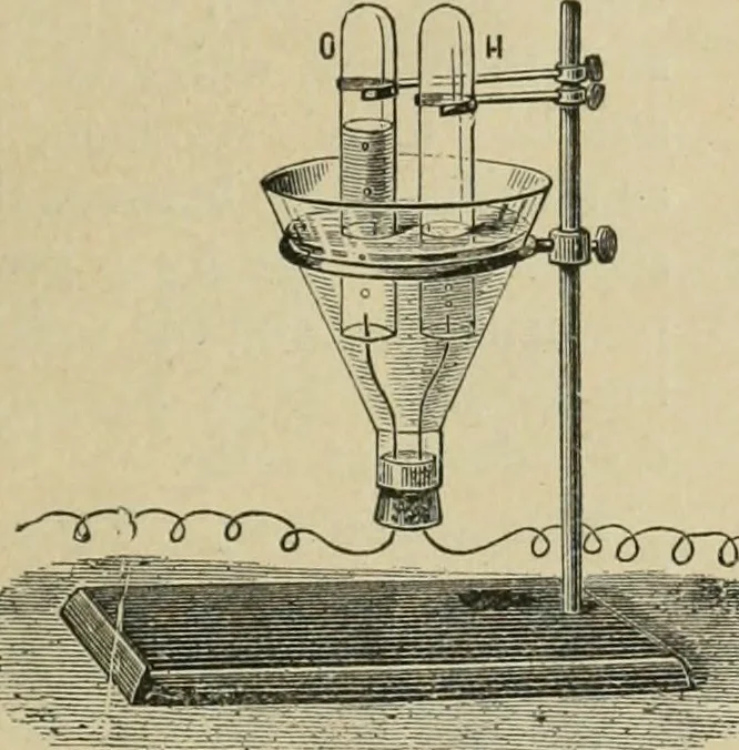 An illustration from Physics, 1881, leaf 134