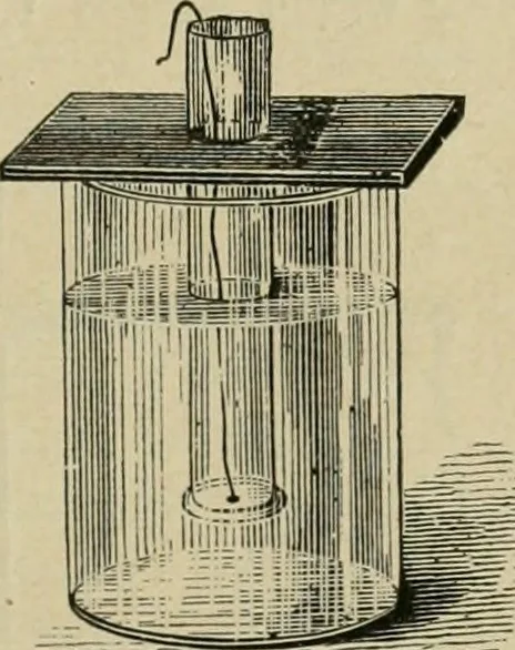 An illustration from Physics, 1881, leaf 38