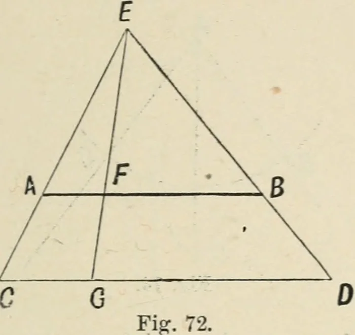 An illustration from Perspective and geometrical drawing : adapted to the use of candidates for second and third-class teachers' certificates, 1887, leaf 114