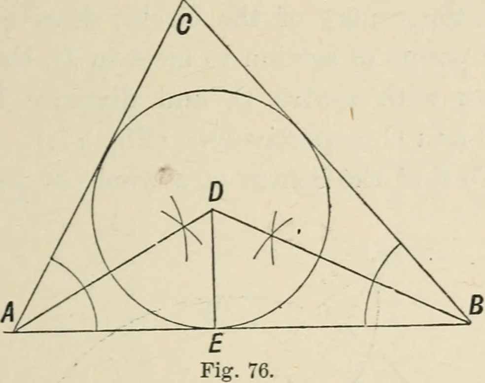 An illustration from Perspective and geometrical drawing : adapted to the use of candidates for second and third-class teachers' certificates, 1887, leaf 116