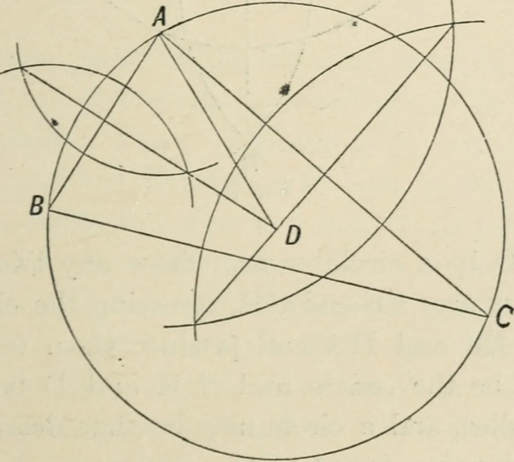 An illustration from Perspective and geometrical drawing : adapted to the use of candidates for second and third-class teachers' certificates, 1887, leaf 116