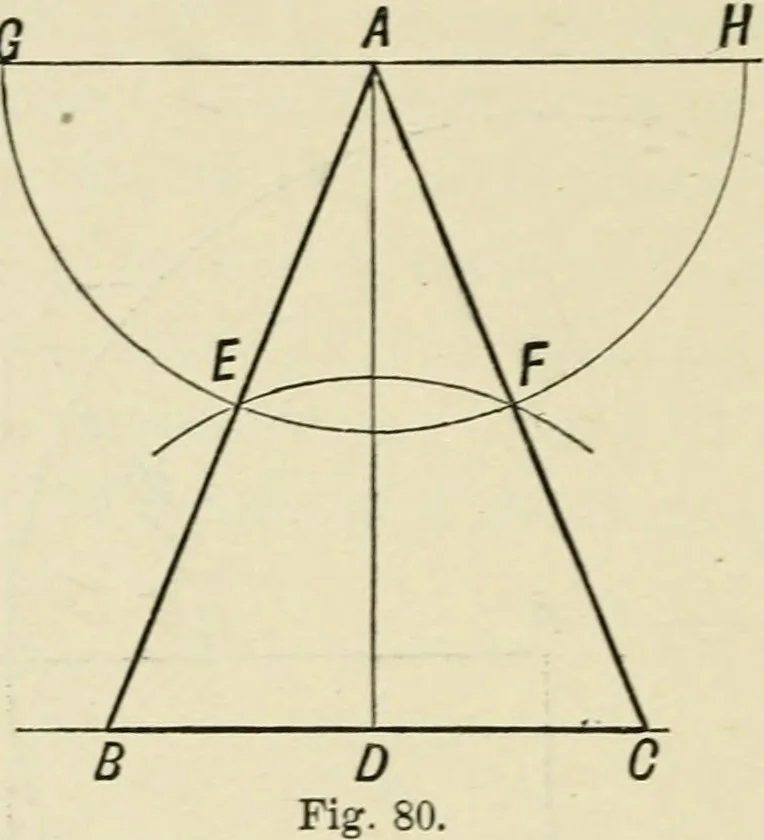 An illustration from Perspective and geometrical drawing : adapted to the use of candidates for second and third-class teachers' certificates, 1887, leaf 119
