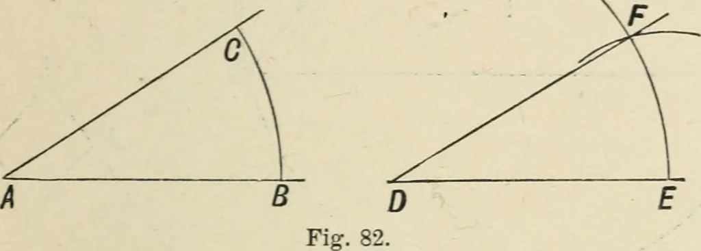 An illustration from Perspective and geometrical drawing : adapted to the use of candidates for second and third-class teachers' certificates, 1887, leaf 120