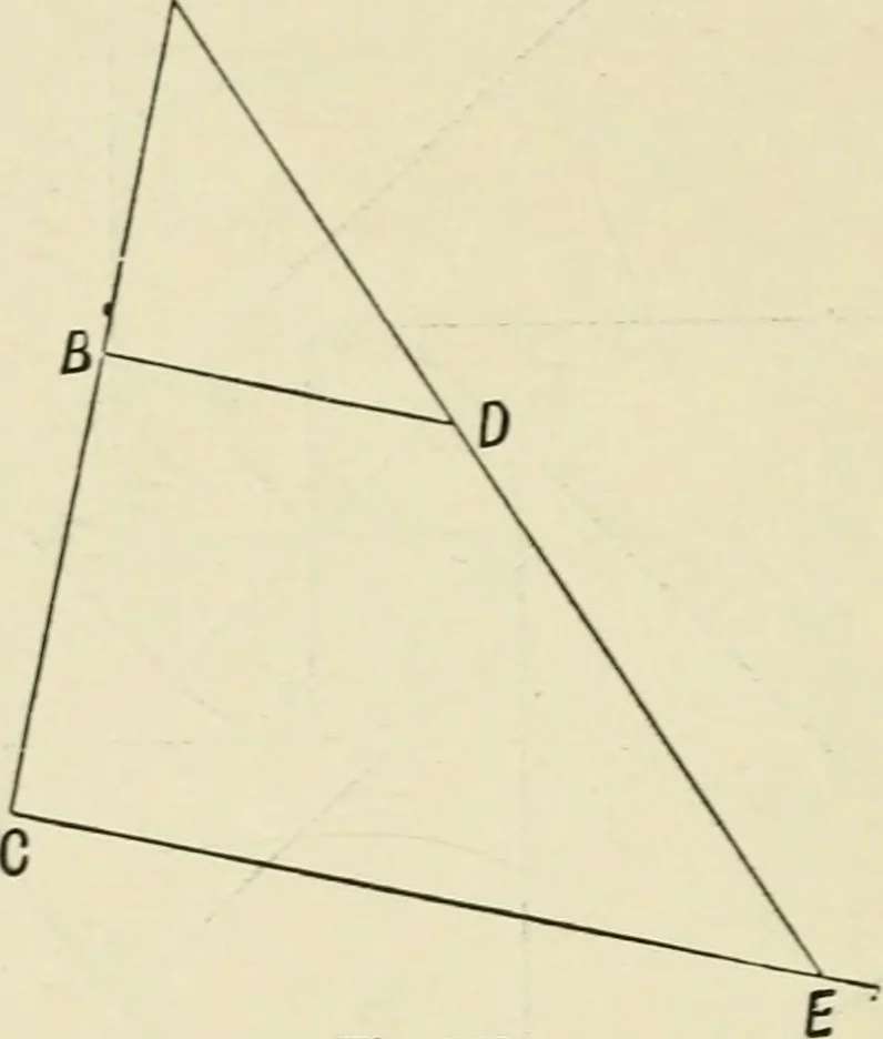 An illustration from Perspective and geometrical drawing : adapted to the use of candidates for second and third-class teachers' certificates, 1887, leaf 135