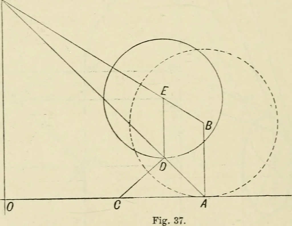 An illustration from Perspective and geometrical drawing : adapted to the use of candidates for second and third-class teachers' certificates, 1887, leaf 67