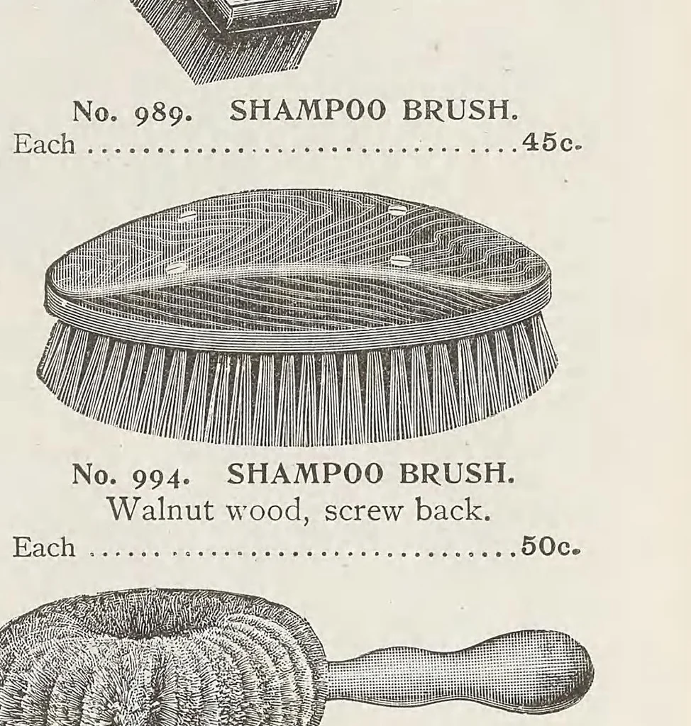 An illustration from 1903 illustrated catalogue : barbers' supplies, patent barbers' chairs, barbers' furniture, 1903, leaf 109