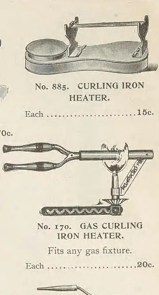 An illustration from 1903 illustrated catalogue : barbers' supplies, patent barbers' chairs, barbers' furniture, 1903, leaf 147