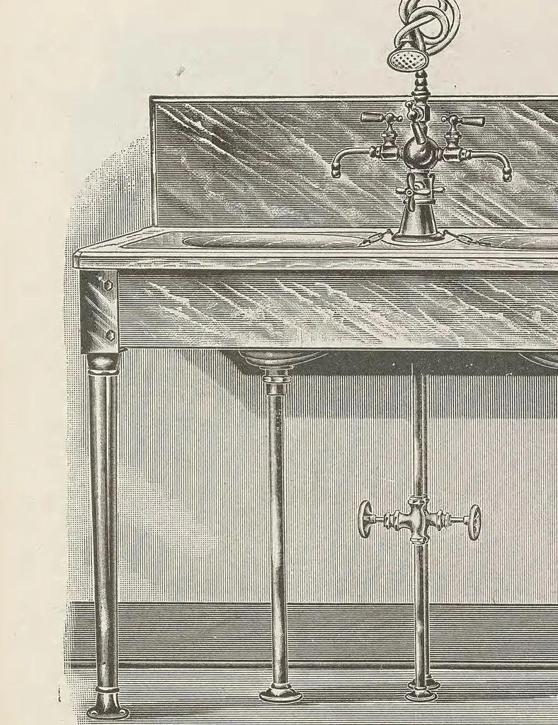 An illustration from 1903 illustrated catalogue : barbers' supplies, patent barbers' chairs, barbers' furniture, 1903, leaf 68