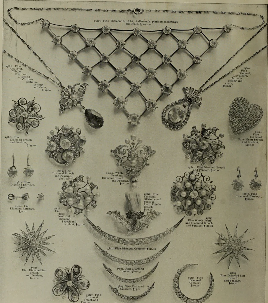An illustration from 1905 catalogue : the gold and silversmiths, 1905, leaf 9