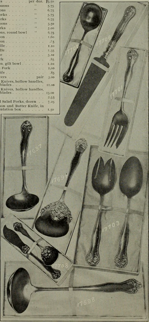 An illustration from 1905 catalogue : the gold and silversmiths, 1905, leaf 92