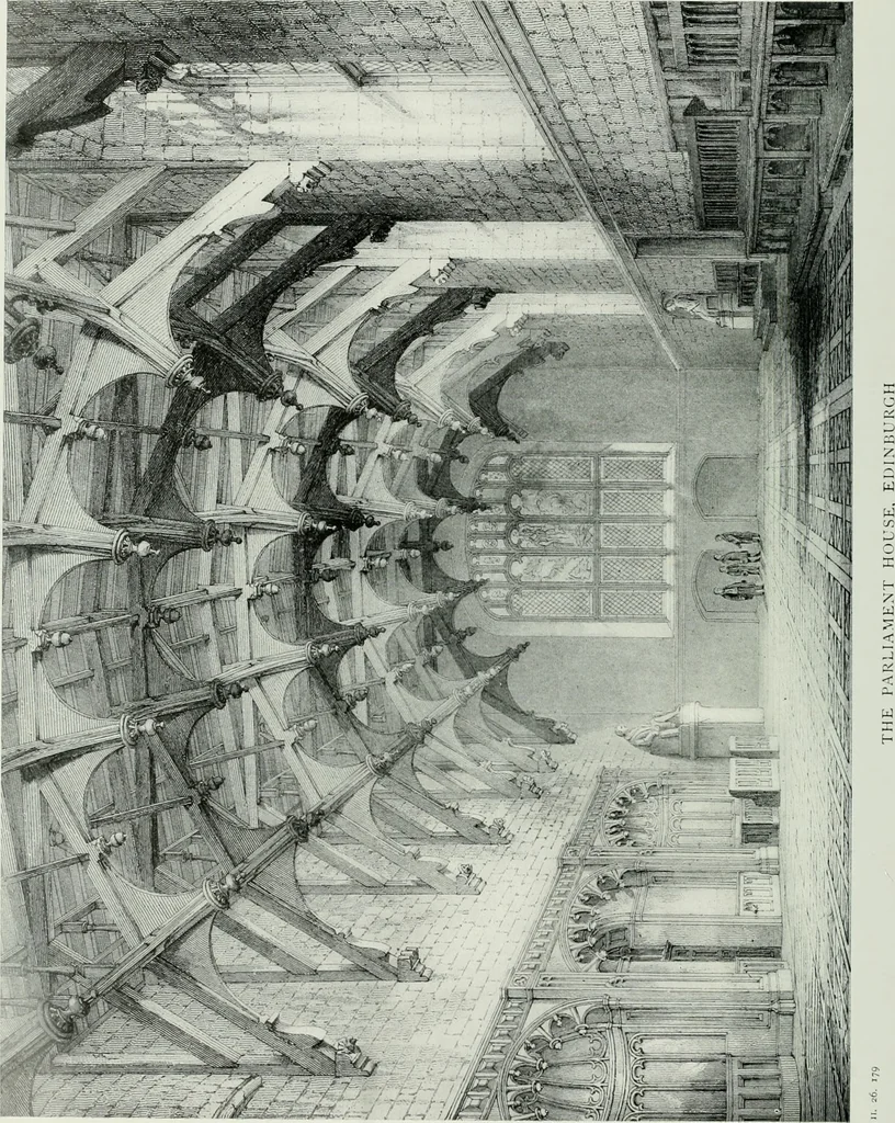 An illustration from The baronial and ecclesiastical antiquities of Scotland, 1909, leaf 121