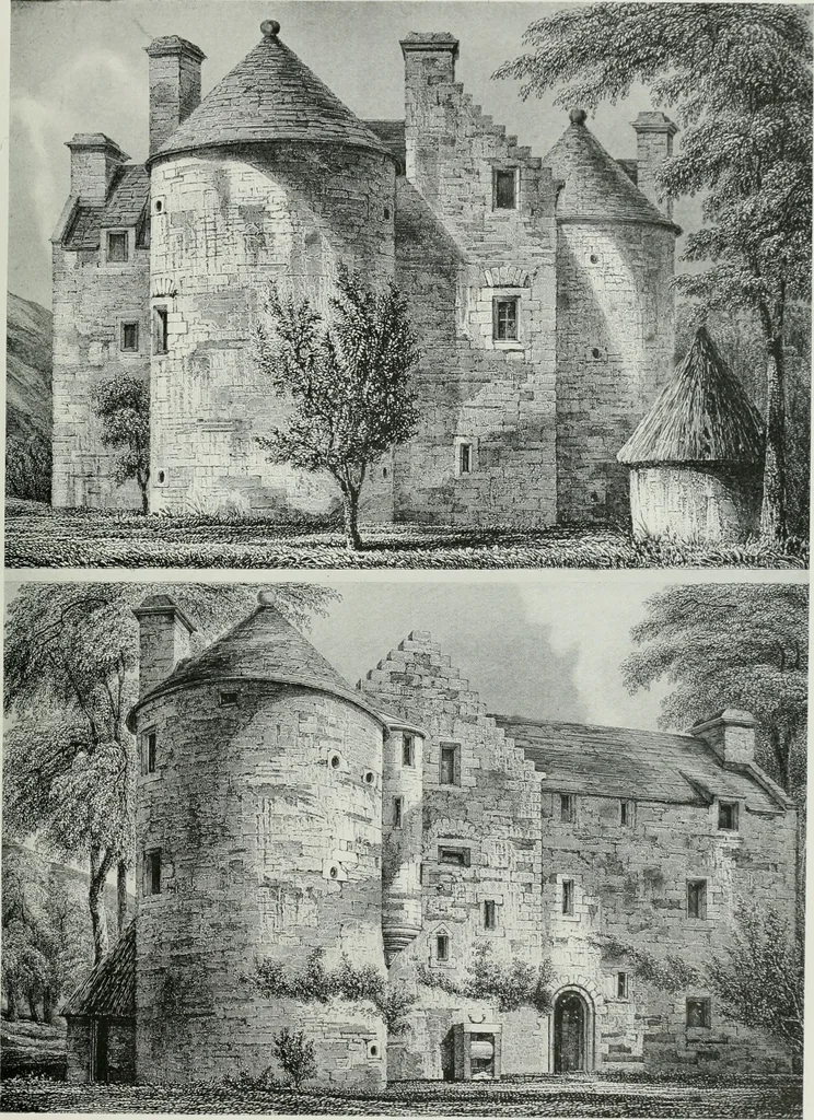 An illustration from The baronial and ecclesiastical antiquities of Scotland, 1909, leaf 14