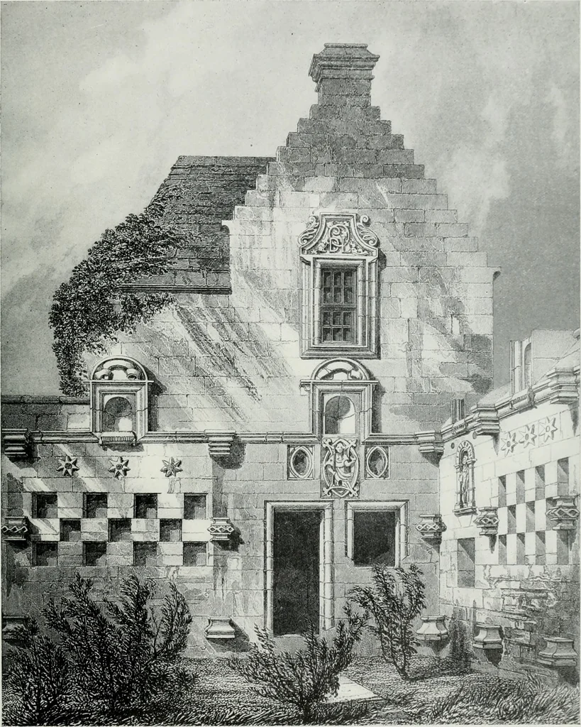 An illustration from The baronial and ecclesiastical antiquities of Scotland, 1909, leaf 157
