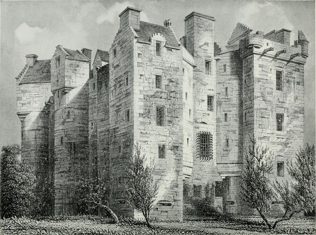 An illustration from The baronial and ecclesiastical antiquities of Scotland, 1909, leaf 161