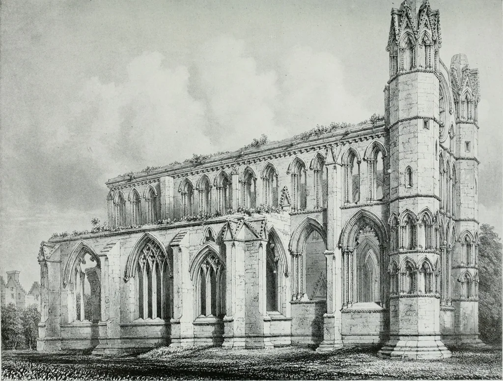 An illustration from The baronial and ecclesiastical antiquities of Scotland, 1909, leaf 179