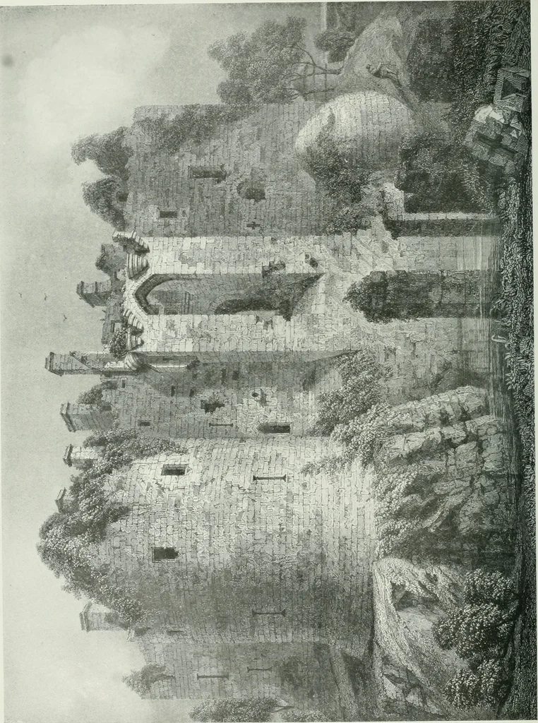 An illustration from The baronial and ecclesiastical antiquities of Scotland, 1909, leaf 19