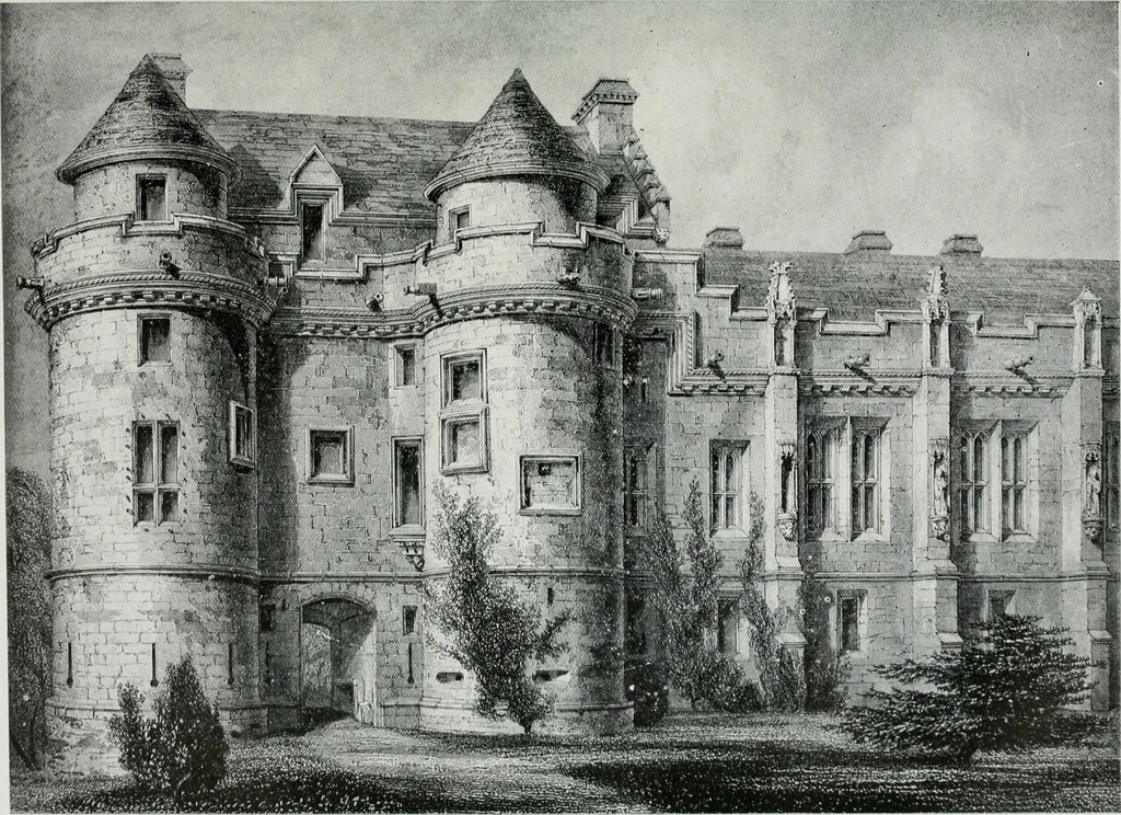 An illustration from The baronial and ecclesiastical antiquities of Scotland, 1909, leaf 191