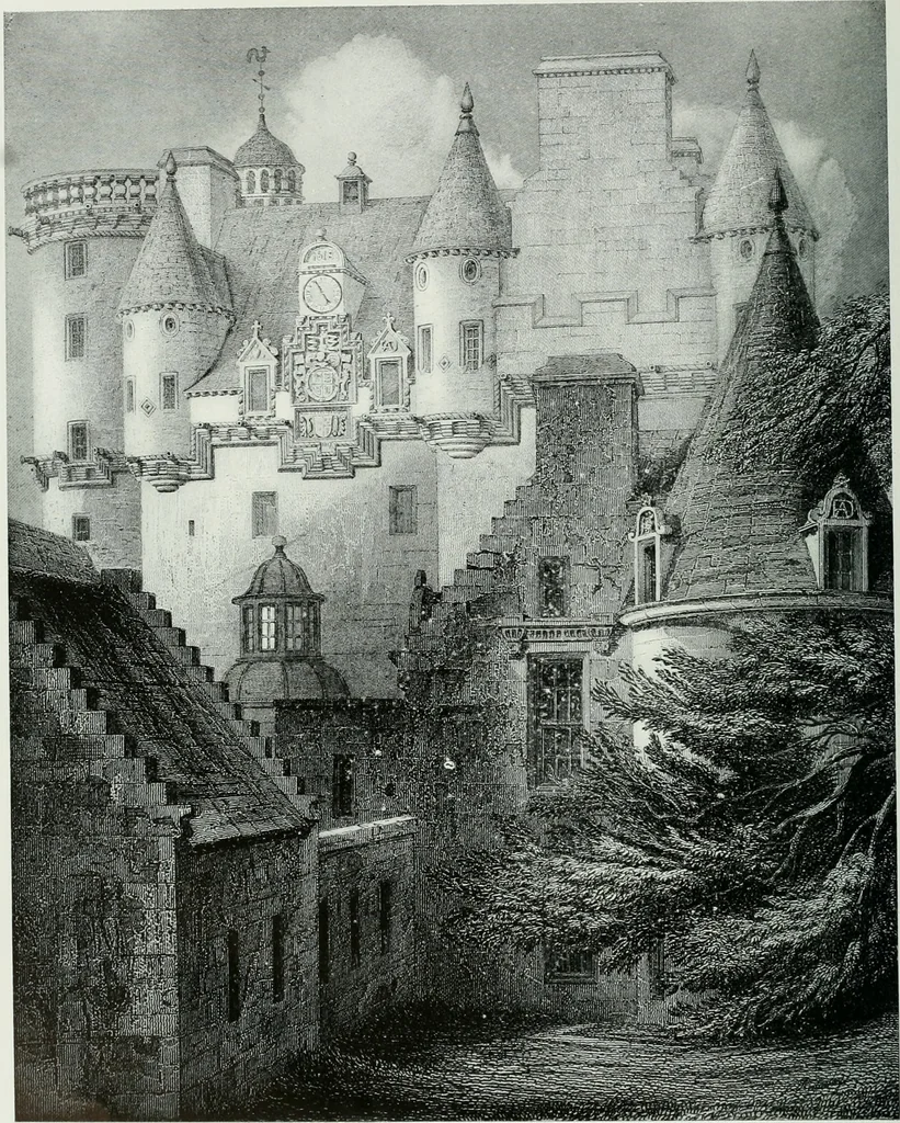 An illustration from The baronial and ecclesiastical antiquities of Scotland, 1909, leaf 206