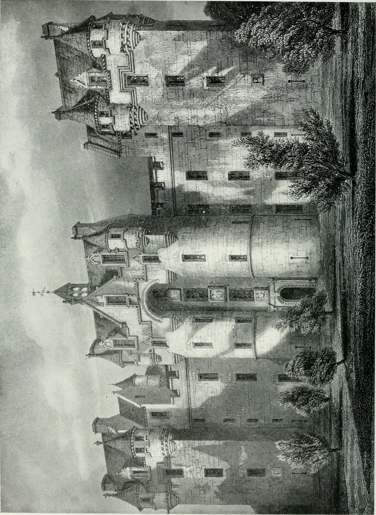 An illustration from The baronial and ecclesiastical antiquities of Scotland, 1909, leaf 214