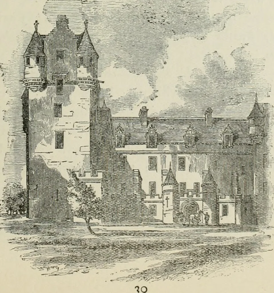 An illustration from The baronial and ecclesiastical antiquities of Scotland, 1909, leaf 221