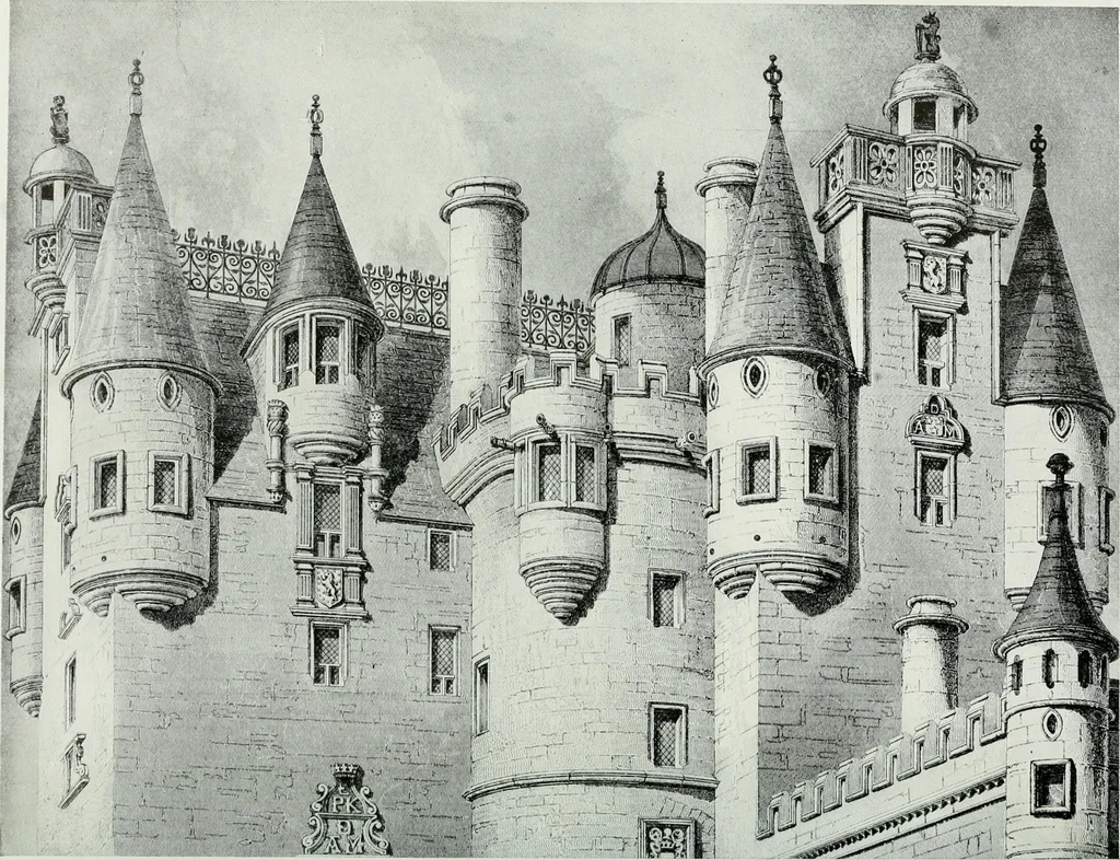 An illustration from The baronial and ecclesiastical antiquities of Scotland, 1909, leaf 226