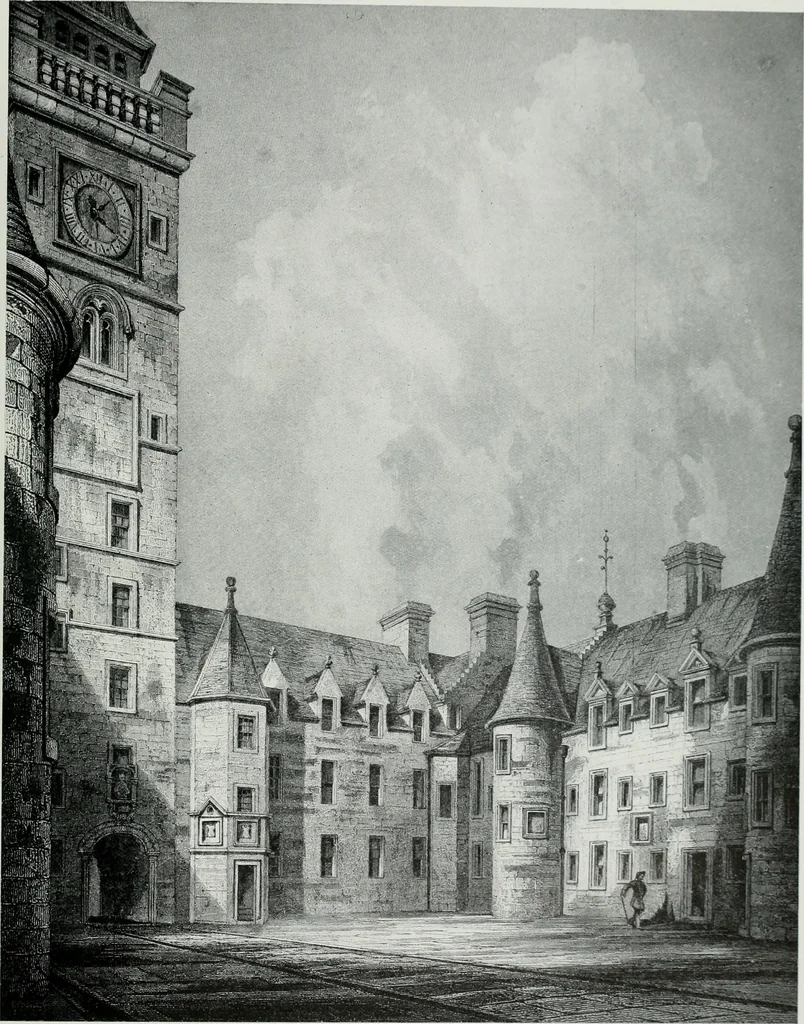An illustration from The baronial and ecclesiastical antiquities of Scotland, 1909, leaf 243