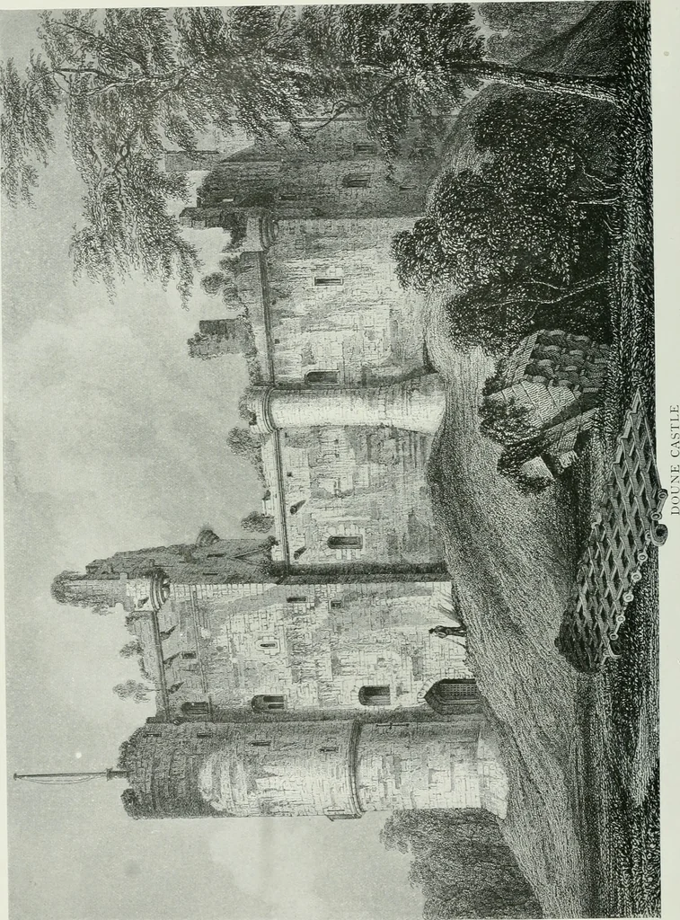 An illustration from The baronial and ecclesiastical antiquities of Scotland, 1909, leaf 27