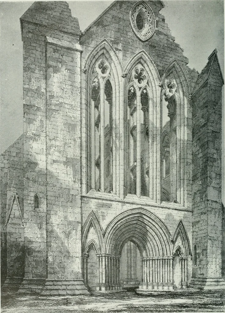 An illustration from The baronial and ecclesiastical antiquities of Scotland, 1909, leaf 61