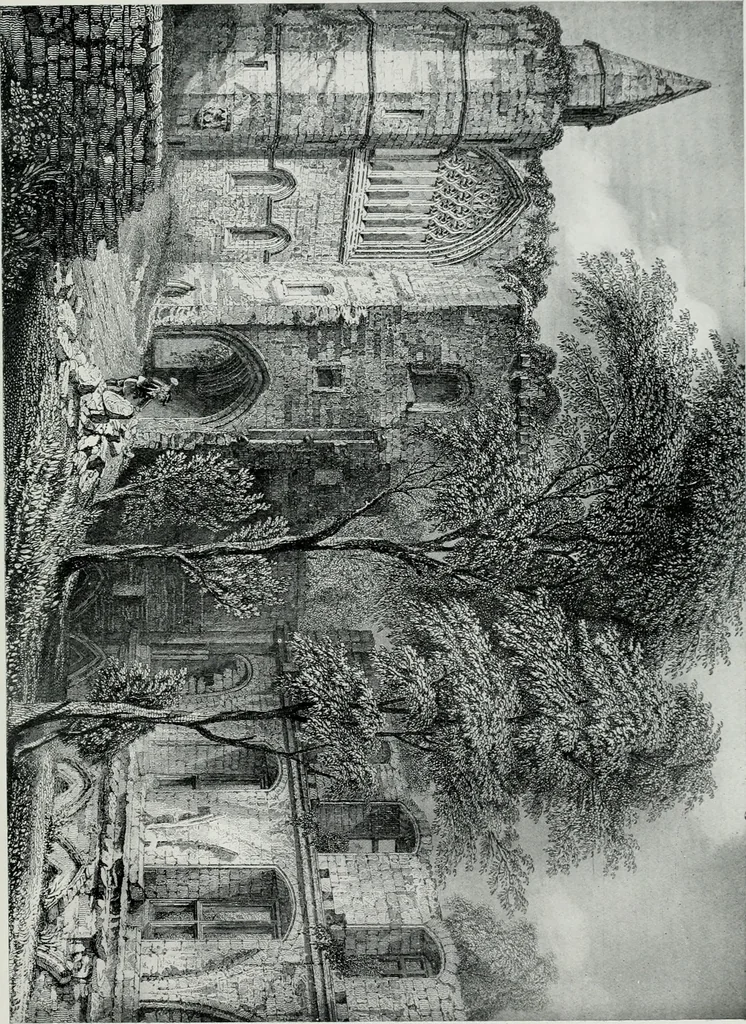 An illustration from The baronial and ecclesiastical antiquities of Scotland, 1909, leaf 84