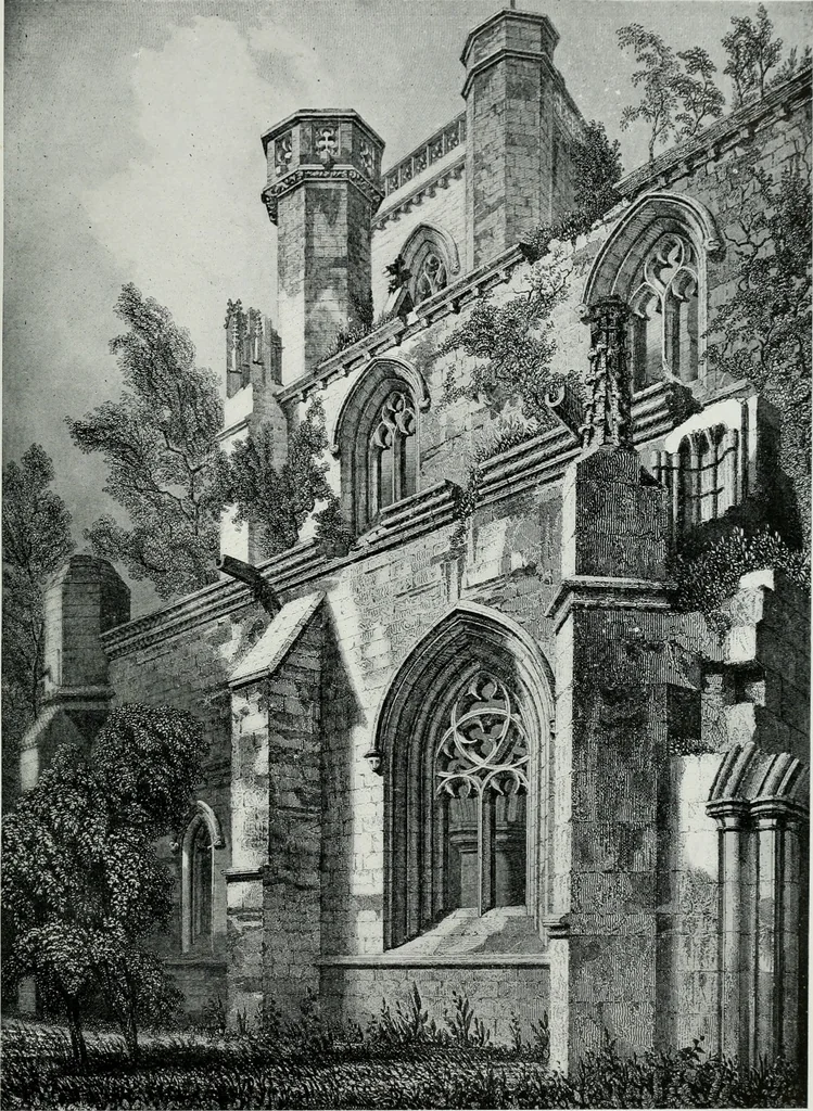 An illustration from The baronial and ecclesiastical antiquities of Scotland, 1909, leaf 98