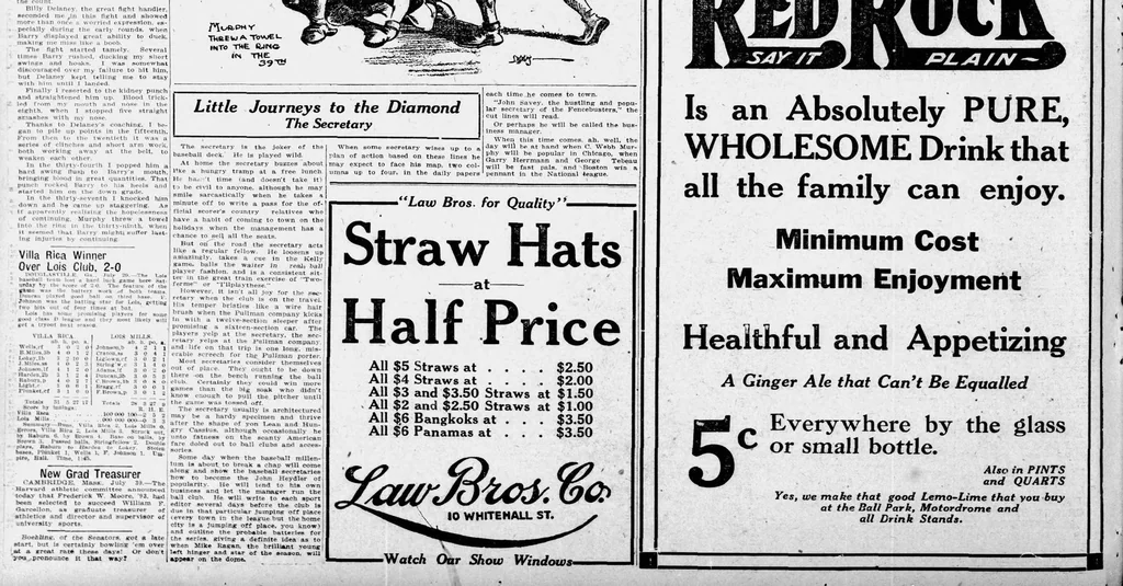 An illustration from 1913 July 30 Atlanta Journal 22 Pages Georgia, 1913, leaf 15