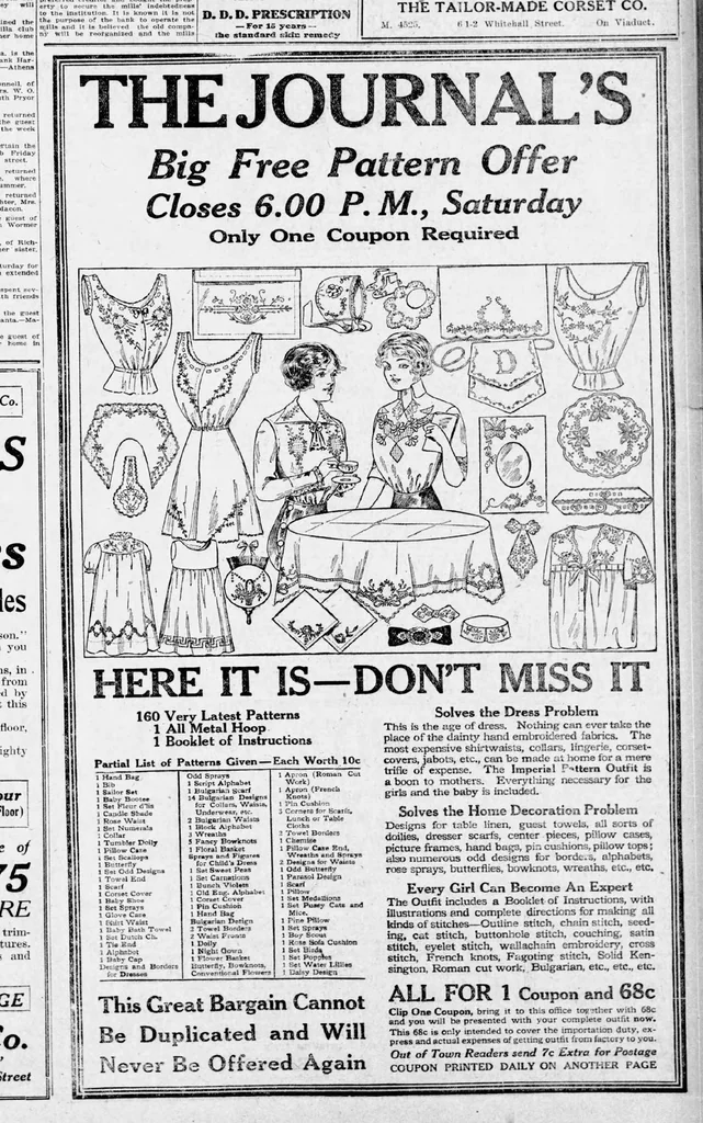 An illustration from 1913 November 05 Atlanta Journal 18 Pages Georgia, 1913, leaf 10