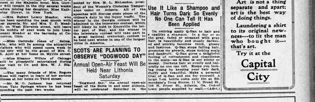 An illustration from 1914 April 17 Atlanta Journal 24 Pages Georgia, 1914, leaf 14
