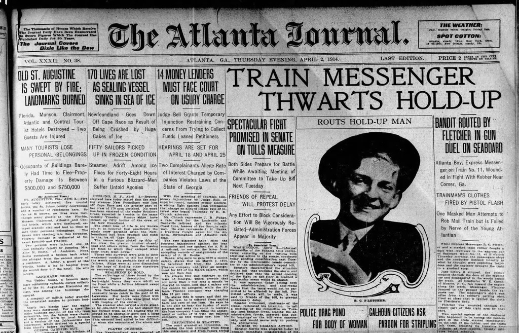 An illustration from 1914 April 2 Atlanta Journal 20 Pages Georgia, 1914, leaf 0