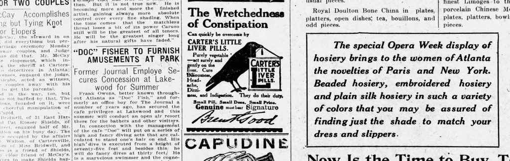 An illustration from 1914 April 28 Atlanta Journal 20 Pages Georgia, 1914, leaf 6
