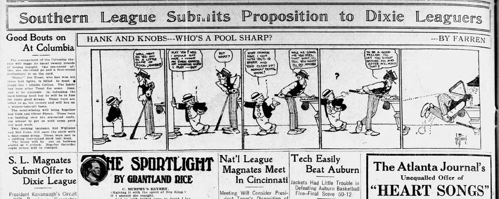 An illustration from 1914 February 21 Atlanta Journal 12 Pages Georgia, 1914, leaf 5
