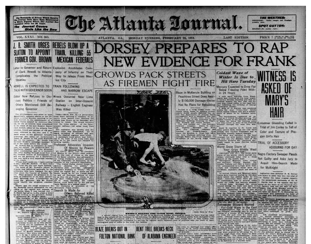 An illustration from 1914 February 23 Atlanta Journal 16 Pages Georgia, 1914, leaf 0