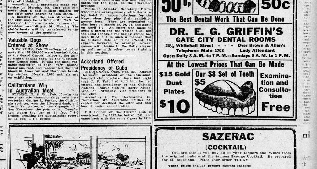 An illustration from 1914 February 23 Atlanta Journal 16 Pages Georgia, 1914, leaf 10