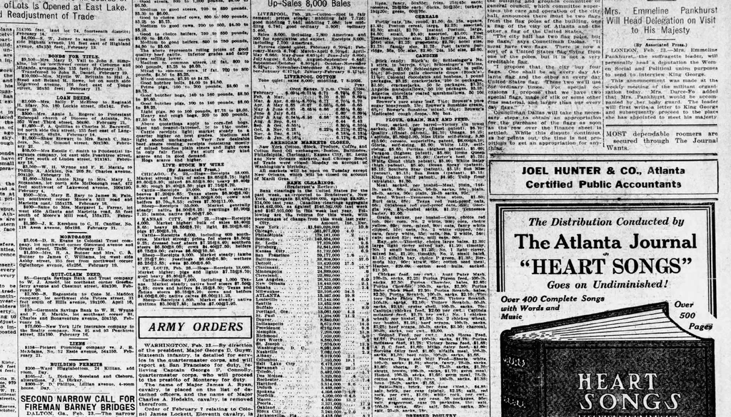 An illustration from 1914 February 23 Atlanta Journal 16 Pages Georgia, 1914, leaf 14