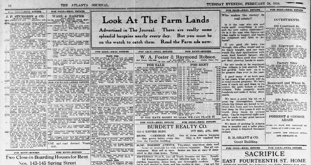 An illustration from 1914 February 24 Atlanta Journal 20 Pages Georgia, 1914, leaf 17