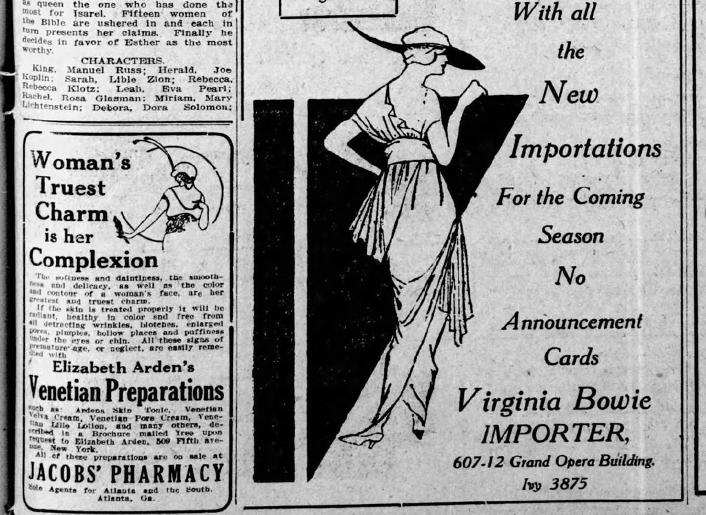 An illustration from 1914 March 15 Atlanta Journal 62 Pages Georgia, 1914, leaf 32