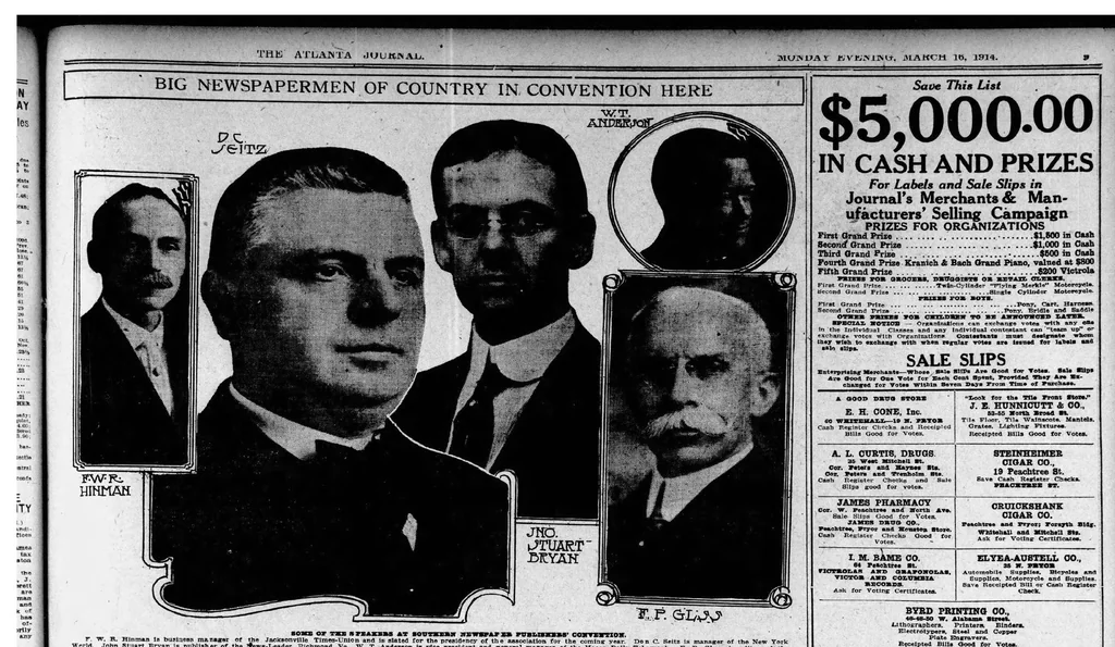 An illustration from 1914 March 16 Atlanta Journal 18 Pages Georgia, 1914, leaf 8